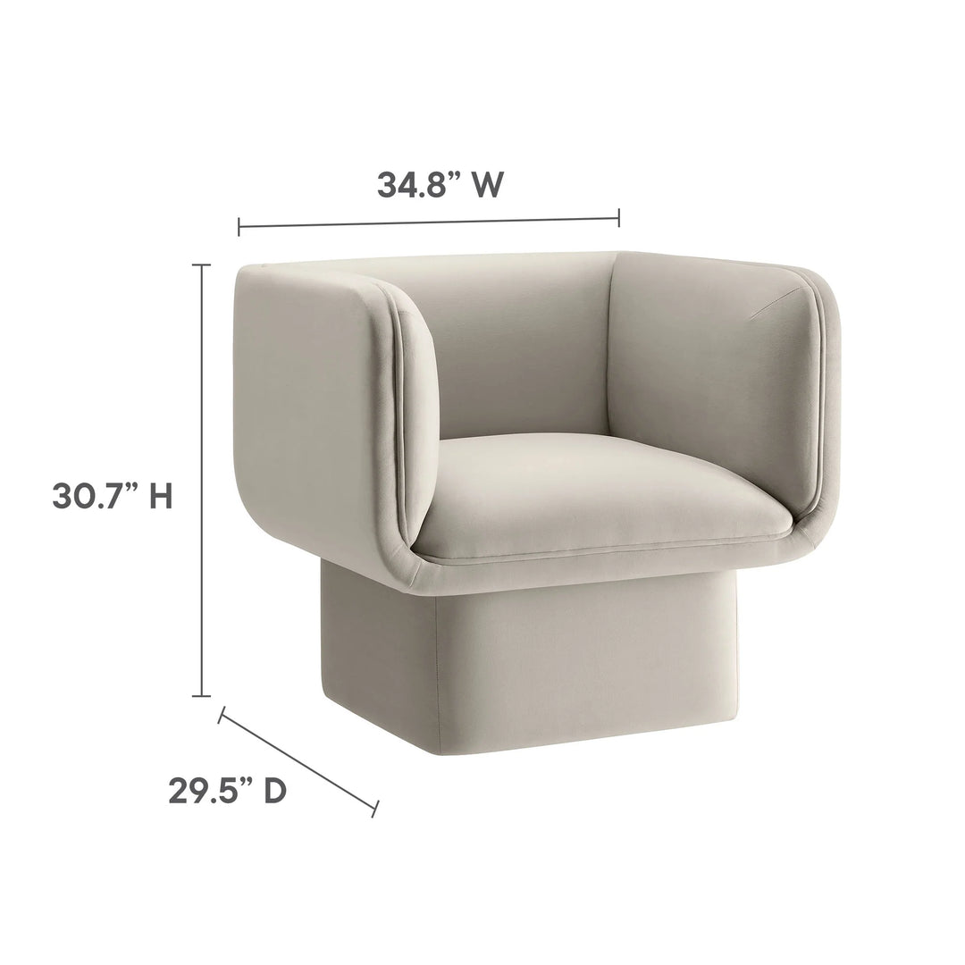 Tala Almond Accent Chair