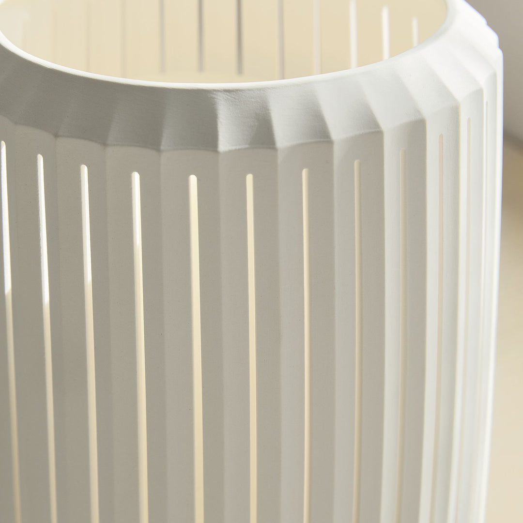 Slatted Porcelain Hurricanes - Large
