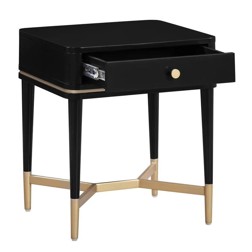 Julia Black Nightstand