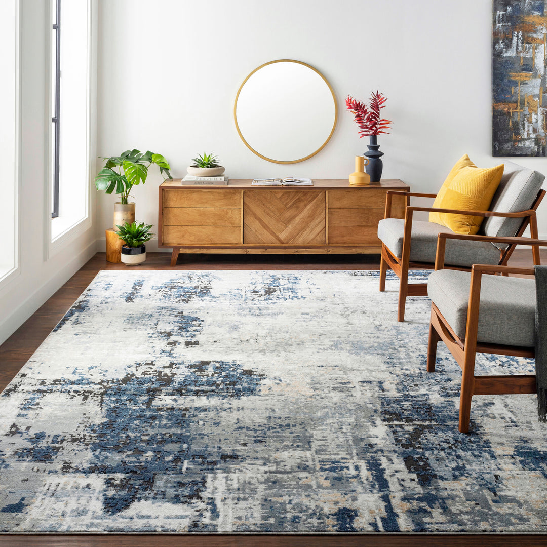 Oceans Abstract Rug