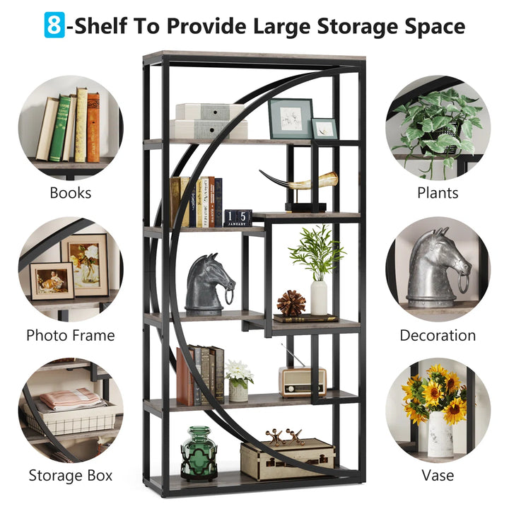 Pharr Geometric Bookcase
