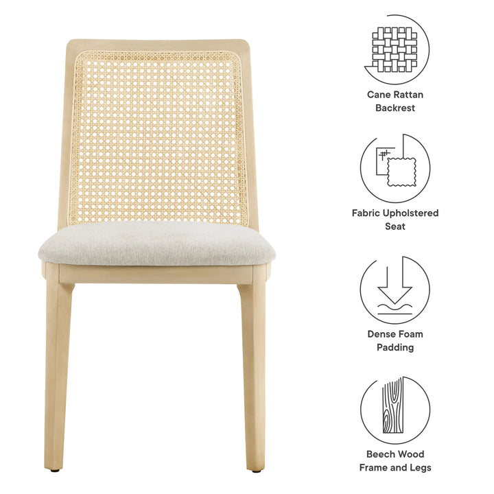 Cana Antique White Dining Side Chair