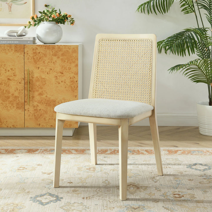 Cana Antique White Dining Side Chair