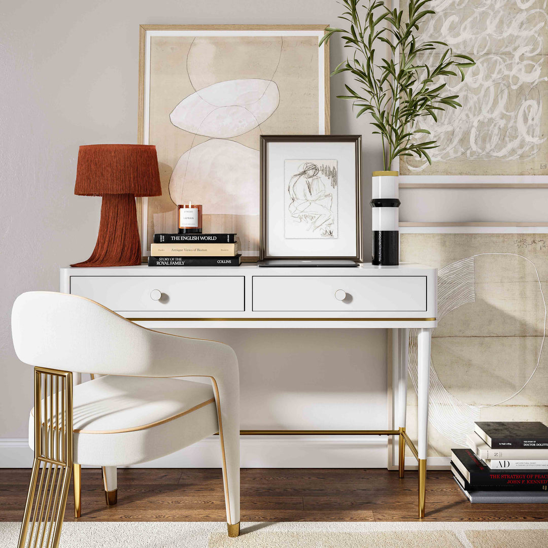 Ramiah Desk - Off White