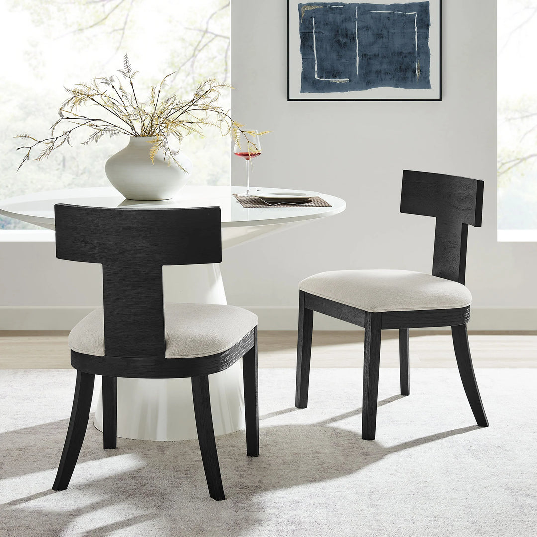 Pendie Black Dining Chairs - Set of 2