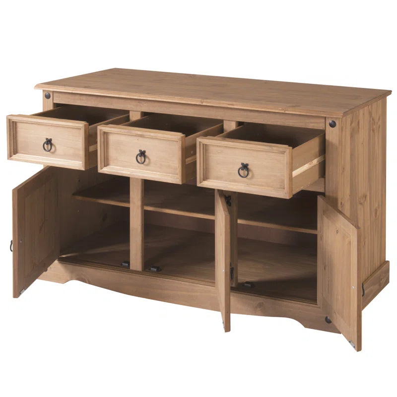 Mehta 49.25'' Solid Wood Sideboard