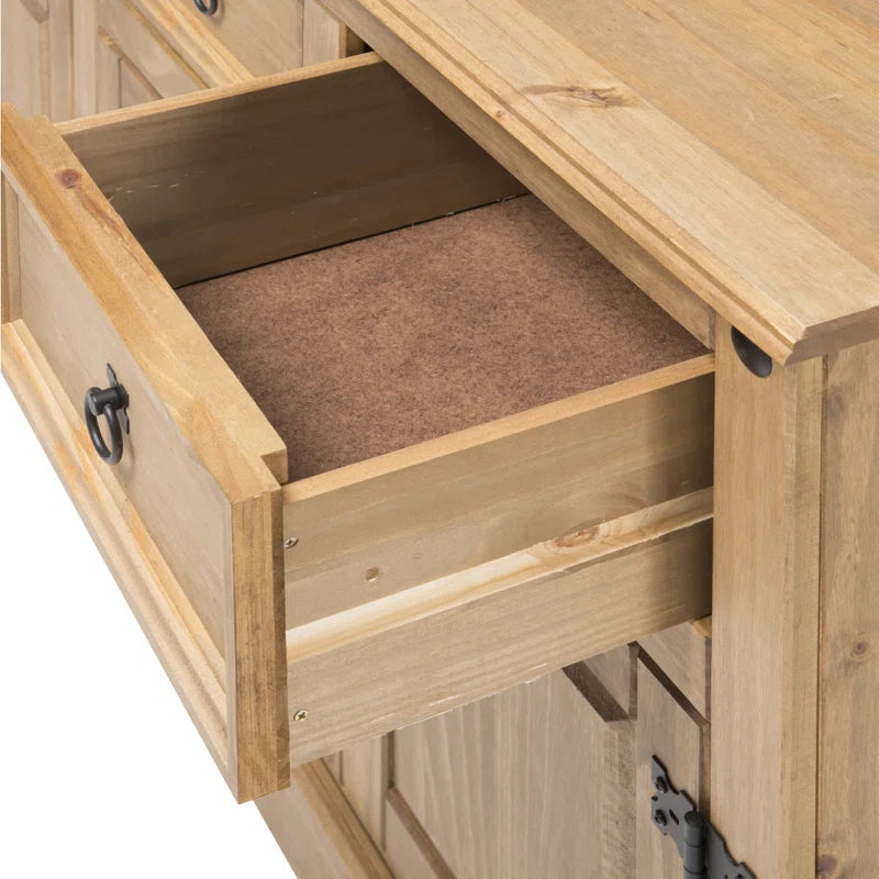 Mehta 49.25'' Solid Wood Sideboard