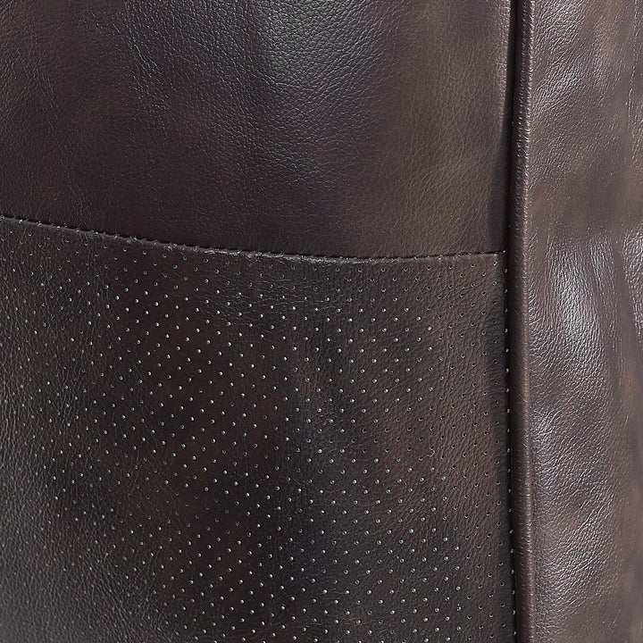 Lavour Leather Armchair Brown