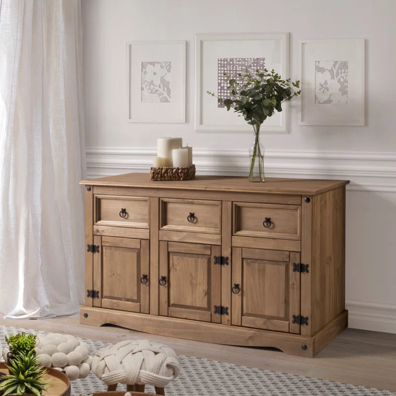 Mehta 49.25'' Solid Wood Sideboard