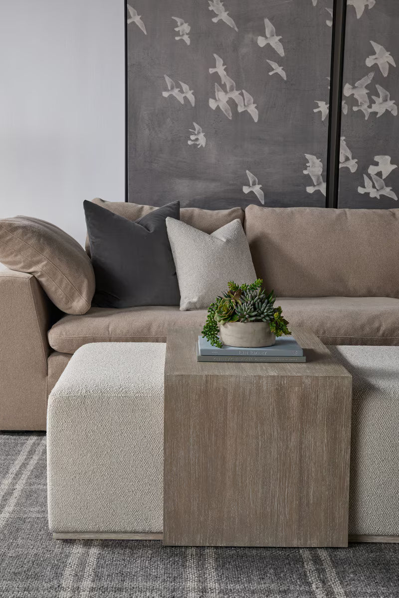 Dovetail Upholstered Coffee Table