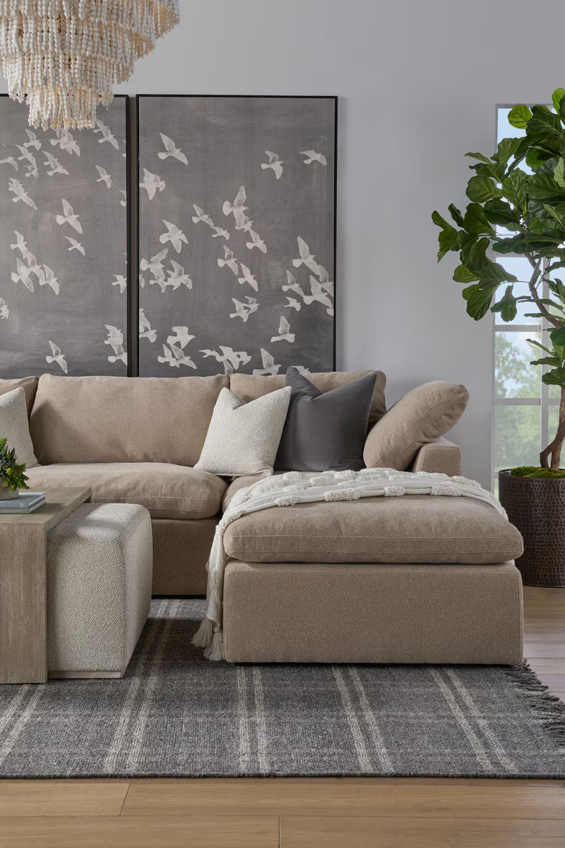 Dovetail Upholstered Coffee Table