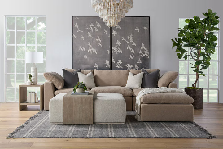 Dovetail Upholstered Coffee Table