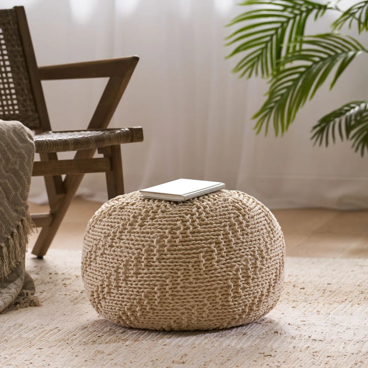 Upholstered Pouf