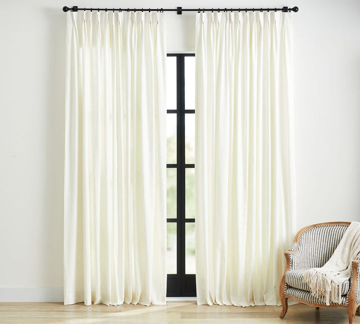 Emery Linen Pinch Pleat Curtain