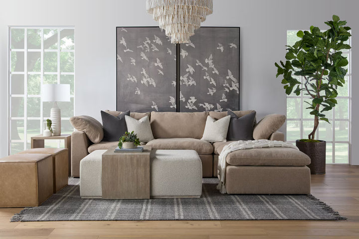 Dovetail Upholstered Coffee Table