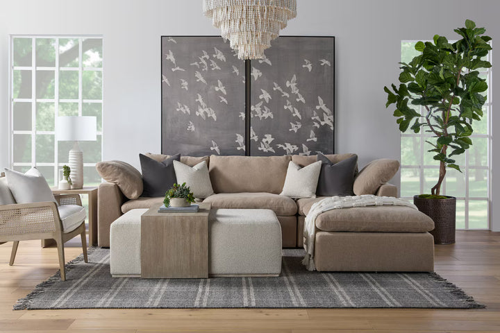 Dovetail Upholstered Coffee Table