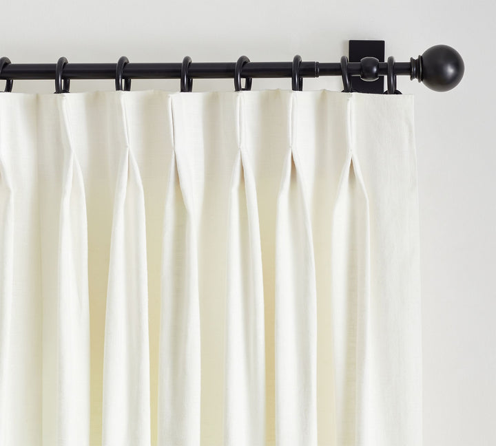 Emery Linen Pinch Pleat Curtain
