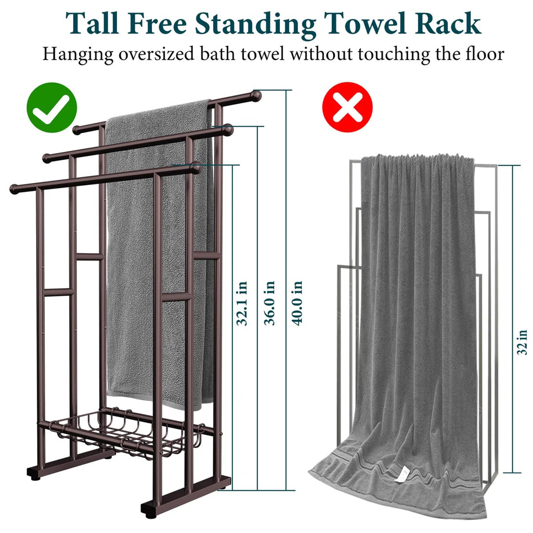 Freestanding Towel Racks