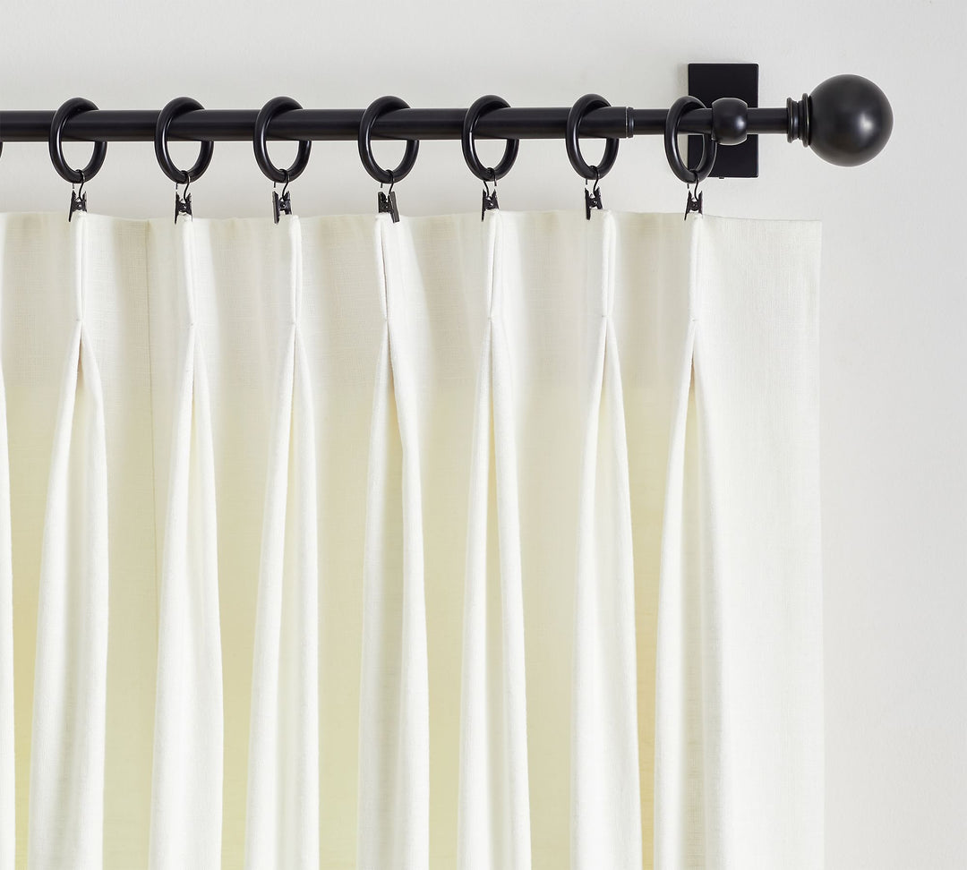 Emery Linen Pinch Pleat Curtain