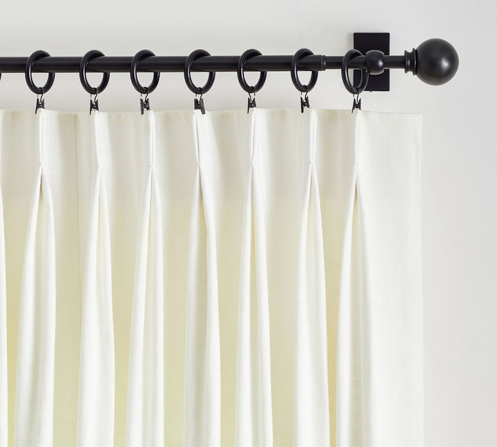 Emery Linen Pinch Pleat Curtain