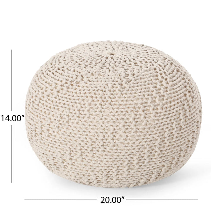 Upholstered Pouf