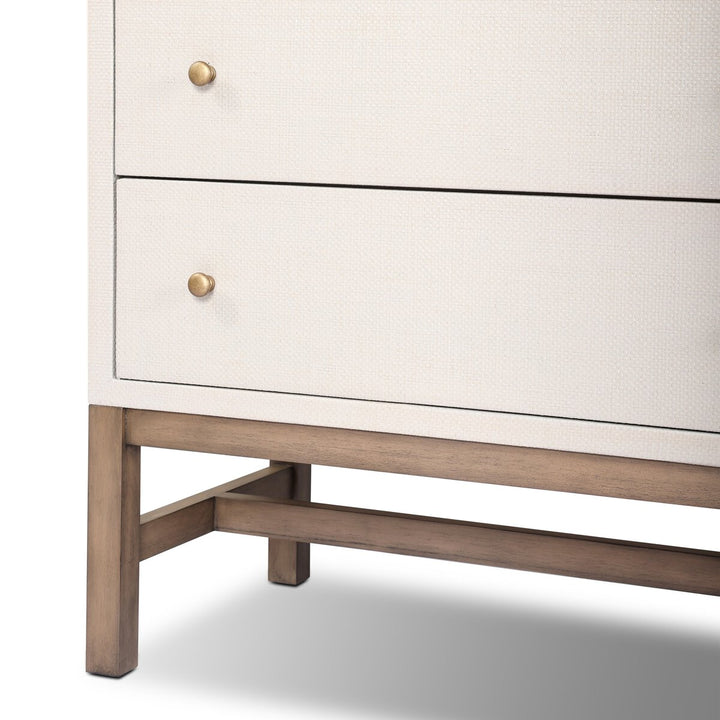 Faye 6 Drawer Dresser - Ivory