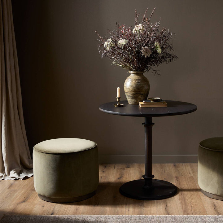 Barrow Pedestal End Table