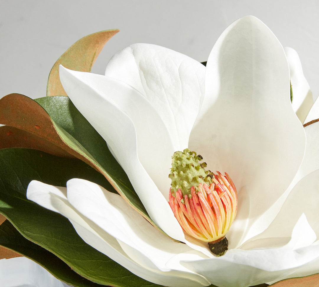 Faux Magnolias Composed Arrangement