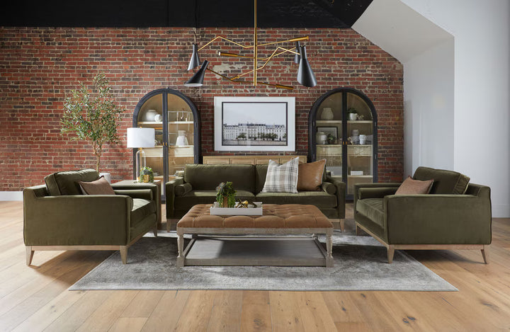 Townsend Tufted Upholstered Rectangle Coffee Table