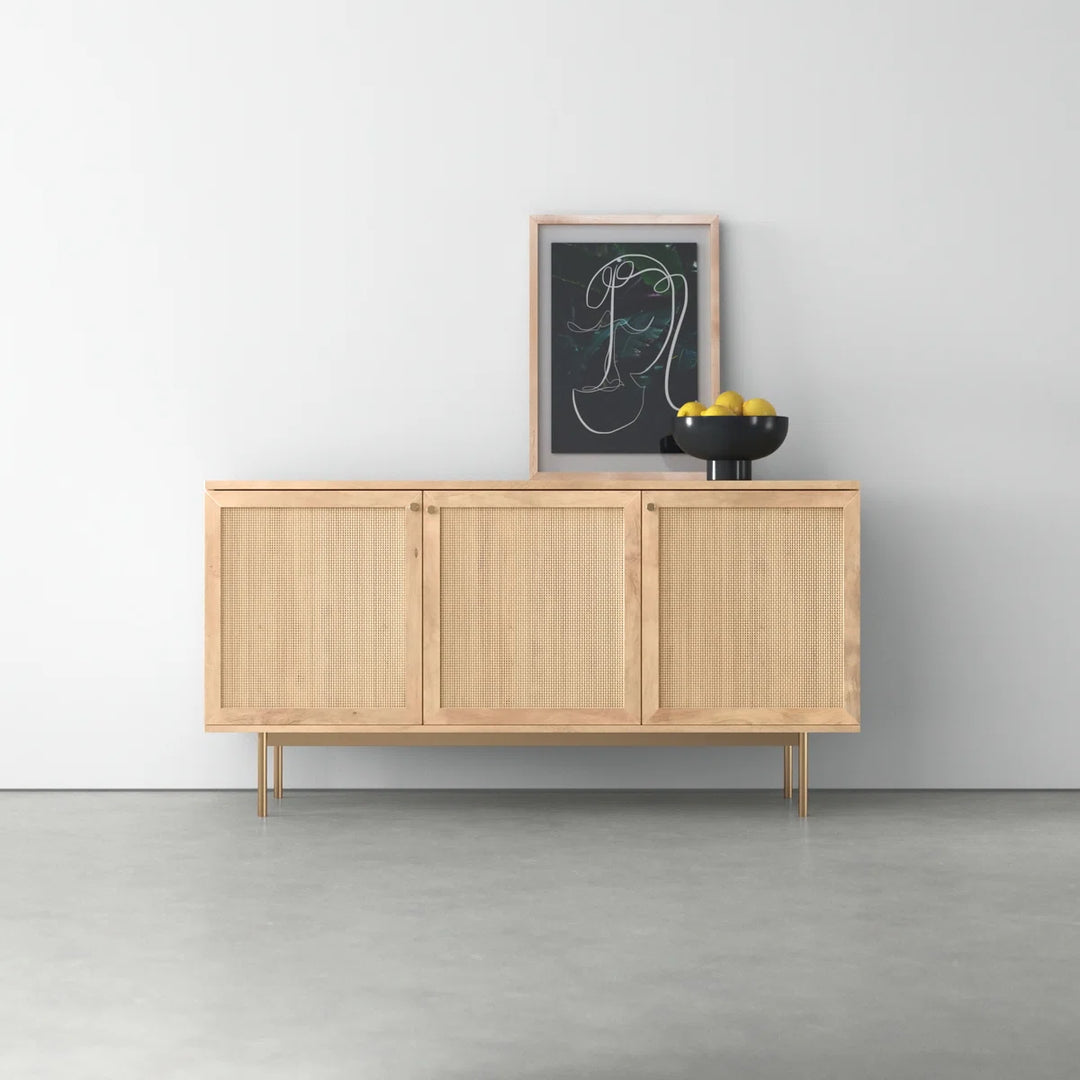 Reseda Wide Mango Solid Wood Sideboard