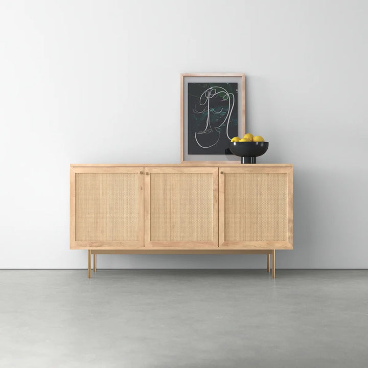 Reseda Wide Mango Solid Wood Sideboard