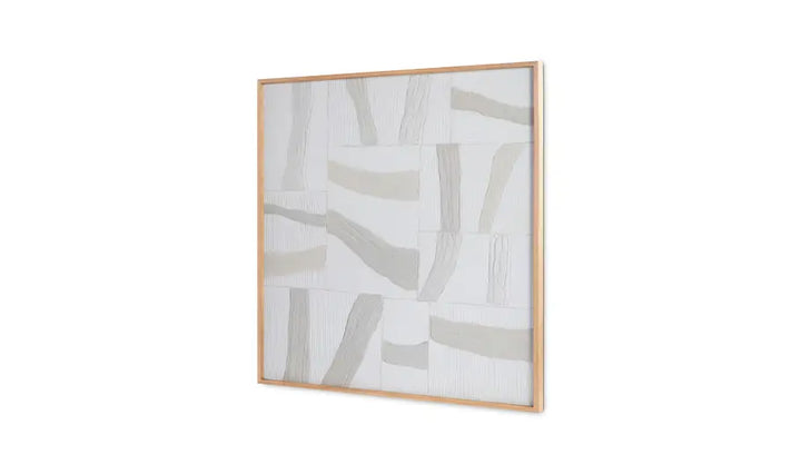 Framed Modern Lines Art