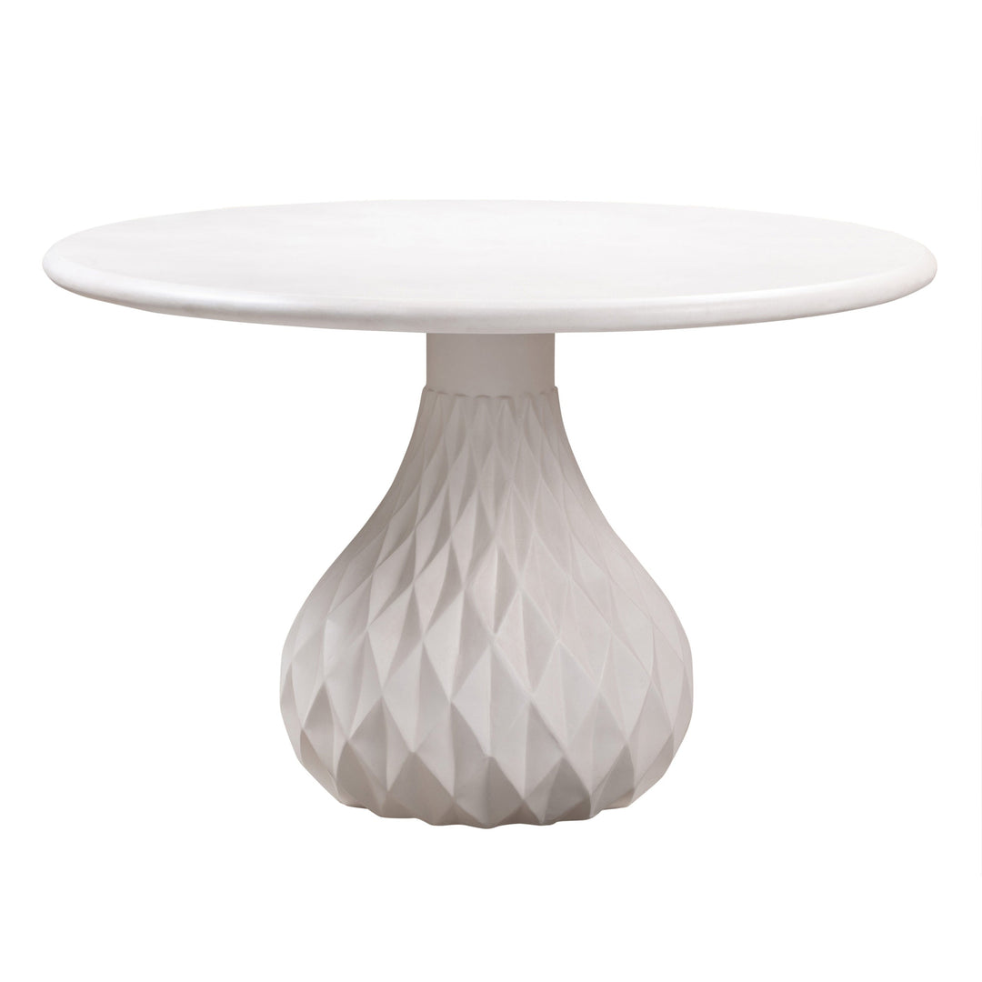 Arden Concrete Dining Table - Ivory