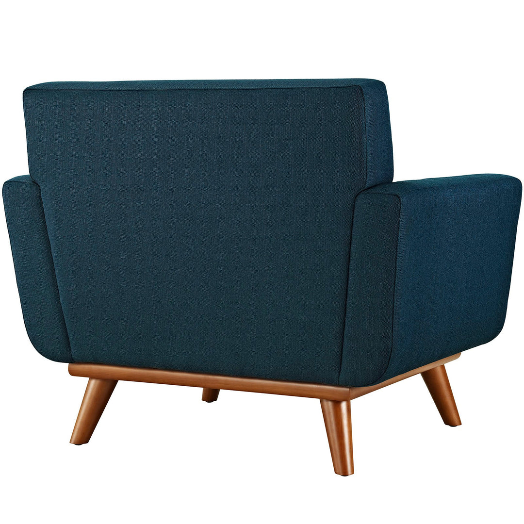 Gage Fabric Armchair - Azure