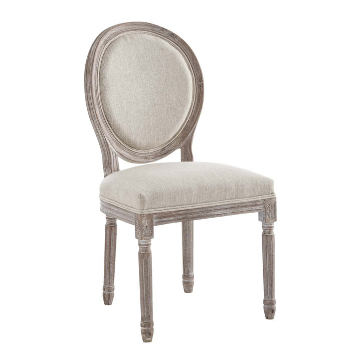 Tamane Upholstered Fabric Dining Chair - Beige