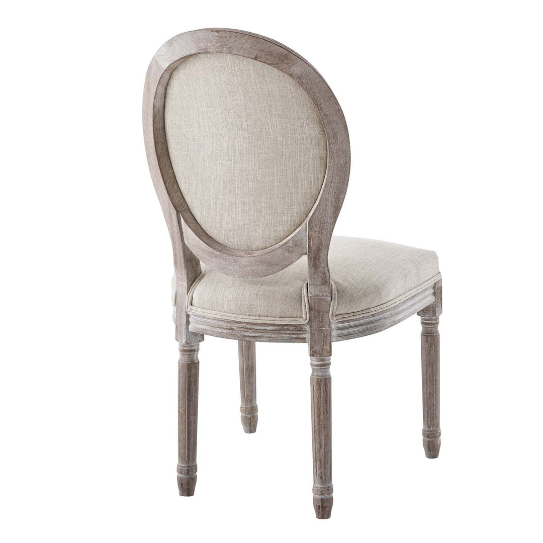 Tamane Upholstered Fabric Dining Chair - Beige