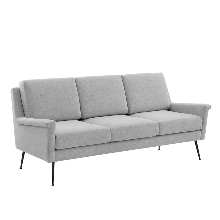 Peake Fabric Sofa - Light Gray