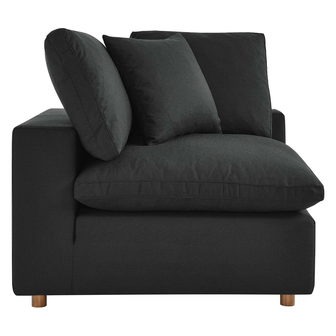 Moxi 2 Piece Sectional Sofa Set Black