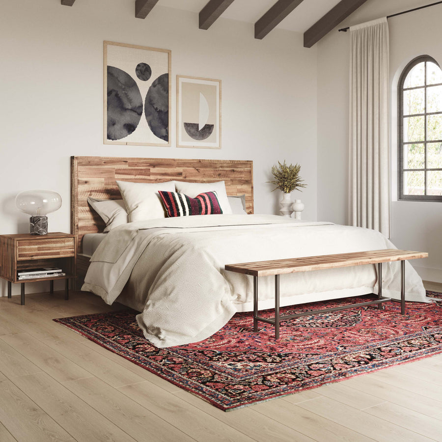 Brooklyn Wooden King Bed