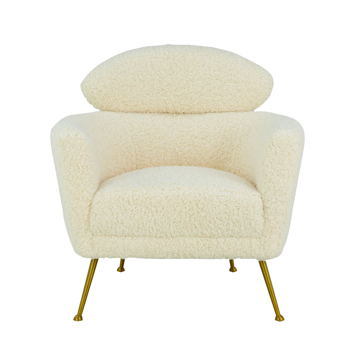 Celtic Faux Shearling Chair