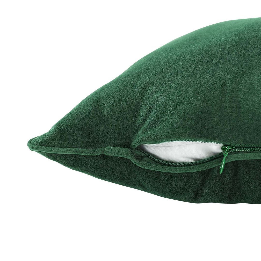Nance Lumbar Throw Pillow with Insert 24"x15.5" - Green