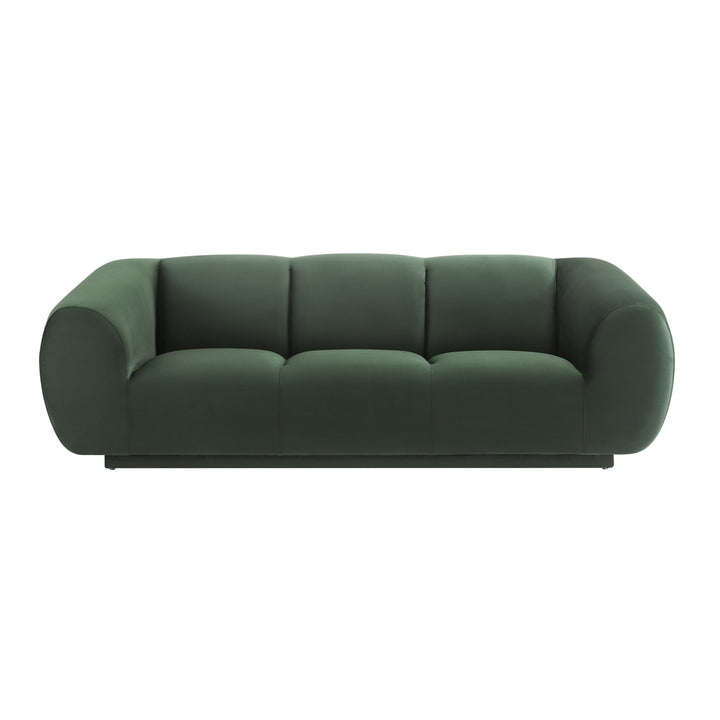 Jasper Forest Green Velvet Sofa