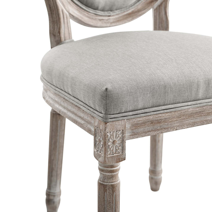 Tamane Upholstered Fabric Dining Chair - Gray