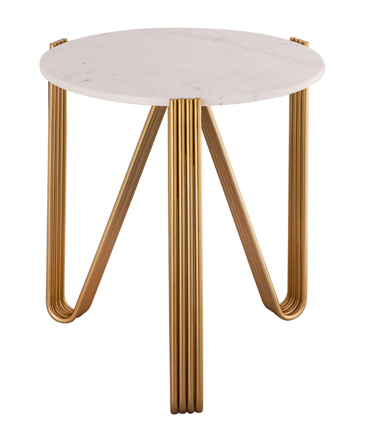 livia marble side table by inspire me home decor