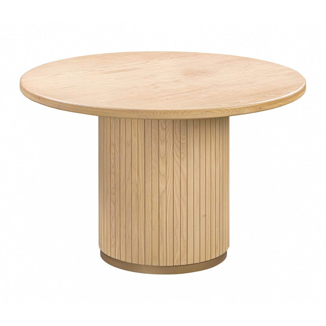 London Round Oak Dining Table