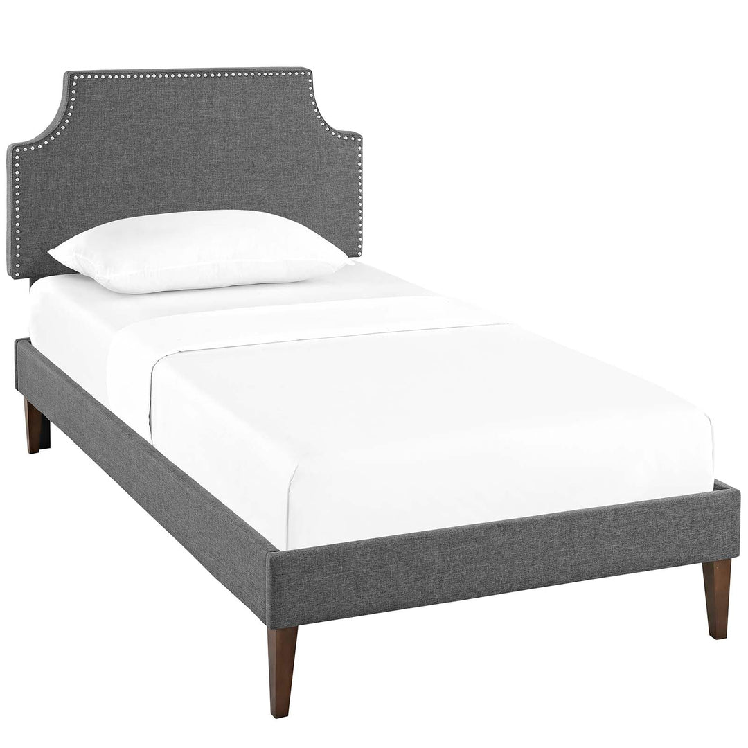 Noree Fabric Platform Bed - King