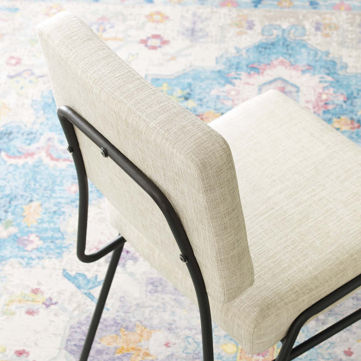 Raf Fabric Dining Chair - Beige