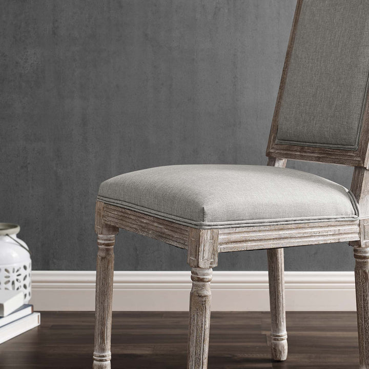 Rout Vintage Upholstered Dining Chair - Gray