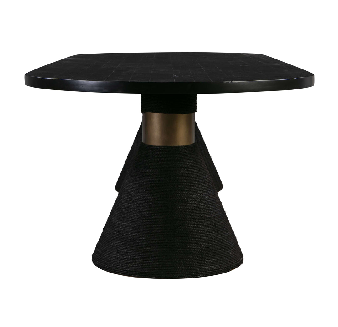 Rowena Oval Dining Table - Black