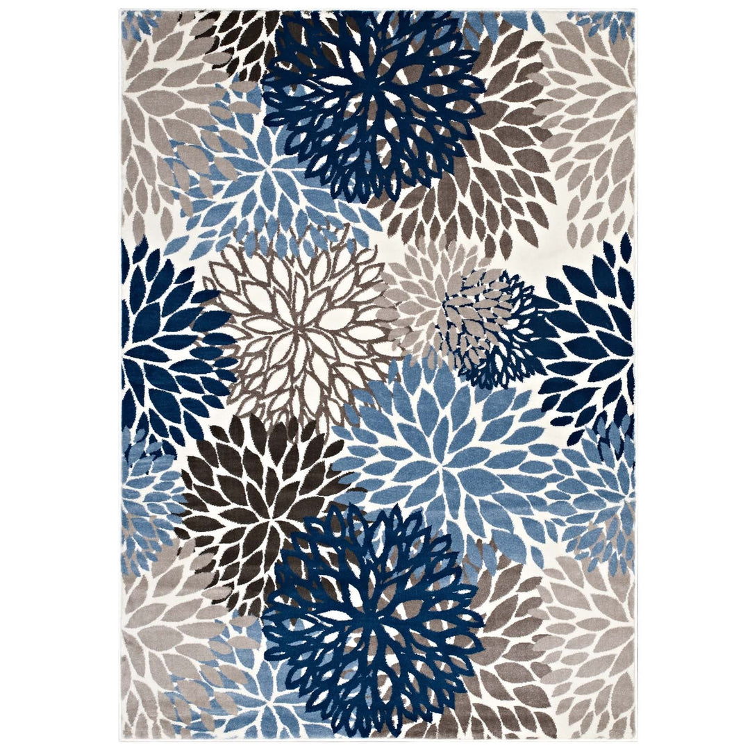 Thea Vintage Classic Abstract Floral Area Rug 8'x10'